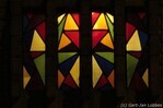 Glas in lood boven een voordeur.
<br/>
Gert-Jan Lobbes, 2016